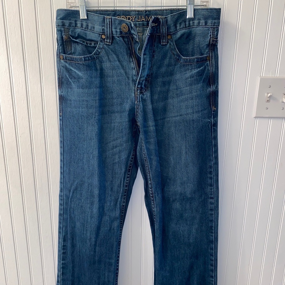 Cody James Jeans Mens 31X32 Blue Bootcut Medium Wash Cotton Western Rodeo
